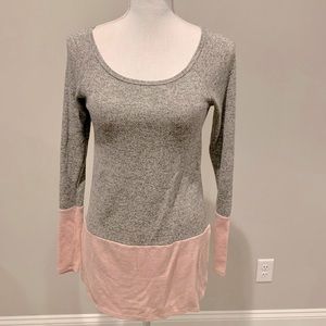 Moa Moa Color Block Long-sleeve Top